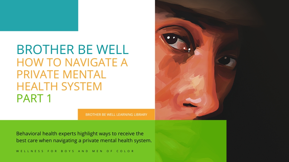 How to Navigate A Private Mental Health System - Part 1